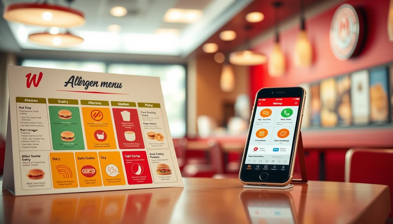 Wendy's Allergen Menu