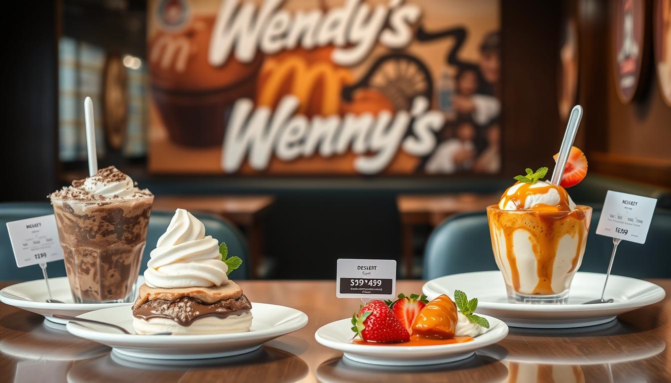 Wendy's Dessert Menu