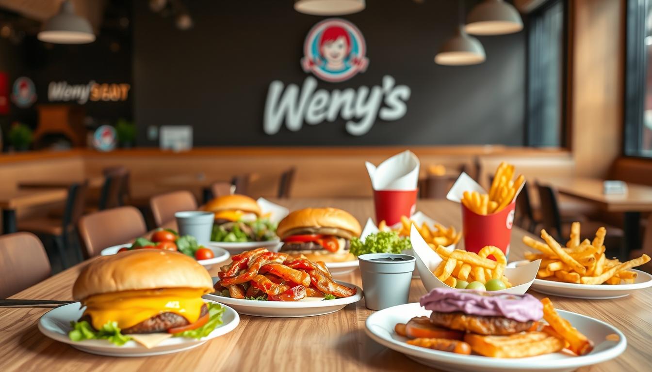 Wendy's Nutrition Menu