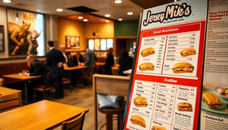 jersey mike's subs menu nutrition