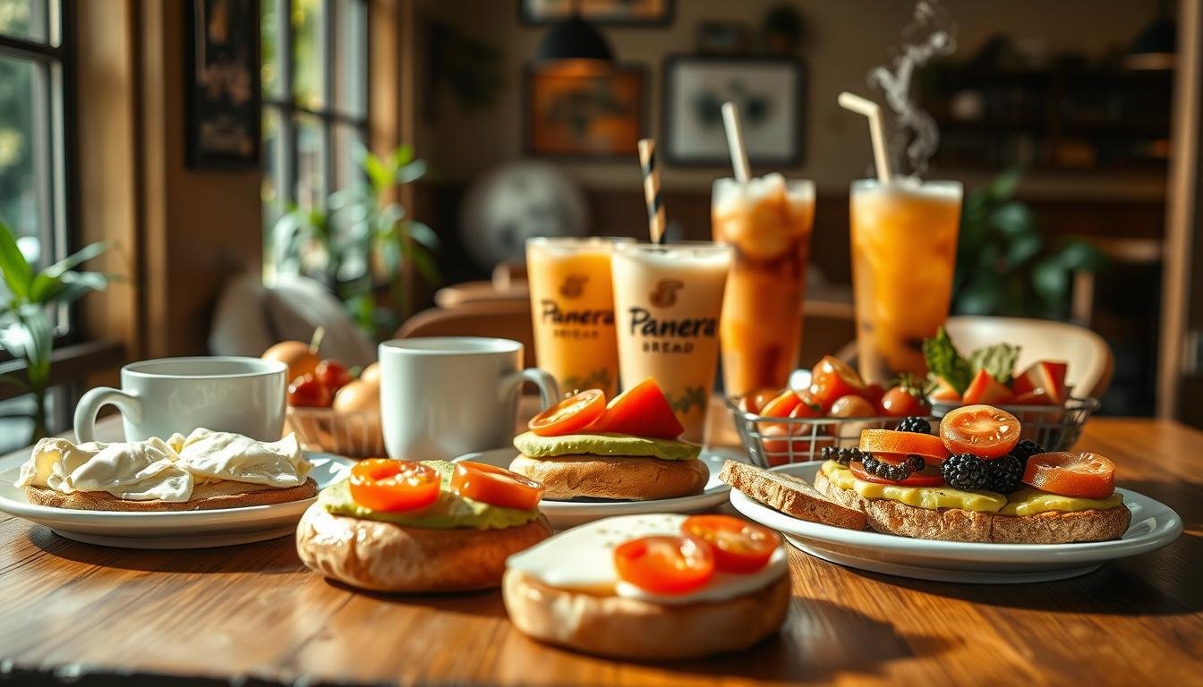 panera bread breakfast menu