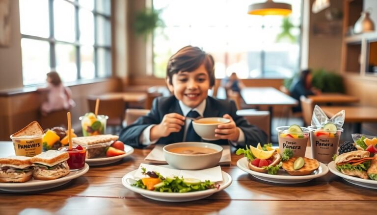 panera bread kids menu