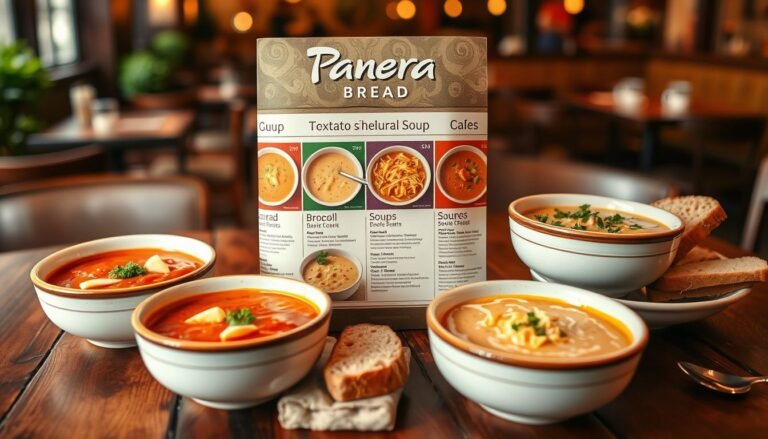 panera bread soup menu