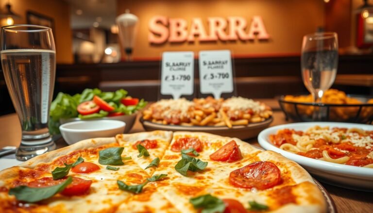 sbarro menu nutrition